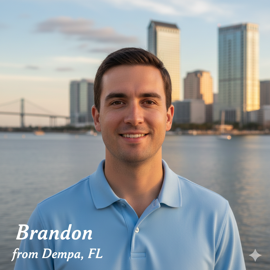 — Brandon from Tampa, FL